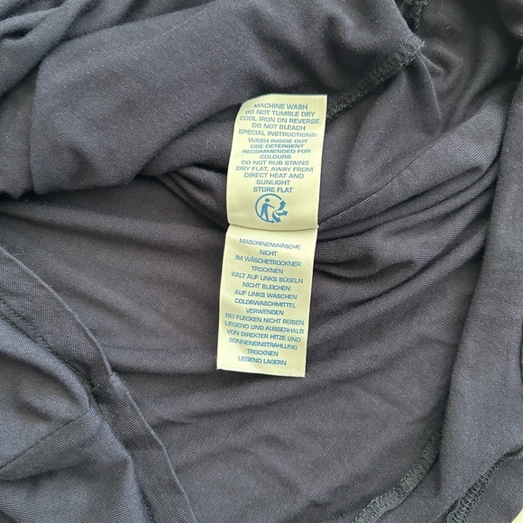 Boden Dress Women's Navy Blue Wrap Style V-Neck ½ Sleeve 10R - Picture 10 of 12